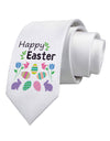 Happy Easter Design Printed White Necktie-Necktie-TooLoud-White-One-Size-Davson Sales