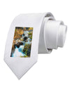 Rockies Waterfall Printed White Necktie-Necktie-TooLoud-White-One-Size-Davson Sales