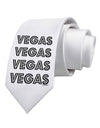 Vegas - Vegas Style Show Lights Printed White Necktie by TooLoud-Necktie-TooLoud-White-One-Size-Davson Sales