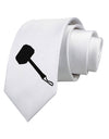 Thors Hammer Nordic Runes Lucky Odin Mjolnir Valhalla Printed White Neck Tie by TooLoud-TooLoud-White-One-Size-Fits-Most-Davson Sales