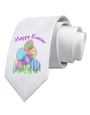 Happy Easter Gel Look Print Printed White Necktie-Necktie-TooLoud-White-One-Size-Davson Sales