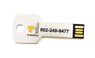 Custom USB Key Drive, Promotional or Wedding Favor-USB-Davson Sales-1-Both-Davson Sales