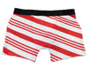 Red Candy Cane Boxer Brief Single Side All Over Print-TooLoud-White-Small-Davson Sales