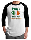 Paddy's Irish Pub Adult Raglan Shirt by TooLoud-Clothing-TooLoud-White-Black-X-Small-Davson Sales