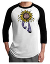 Epilepsy Awareness Adult Raglan Shirt-Mens-Tshirts-TooLoud-White-Black-X-Small-Davson Sales