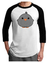 Cute Little Chick - Black Adult Raglan Shirt by TooLoud-TooLoud-White-Black-X-Small-Davson Sales