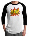 Mom Master Of Multi-tasking Adult Raglan Shirt-TooLoud-White-Black-X-Small-Davson Sales