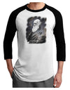 Charles Darwin In Space Adult Raglan Shirt by TooLoud-TooLoud-White-Black-X-Small-Davson Sales