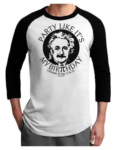 Ultimate Pi Day - Birthday Design Adult Raglan Shirt by TooLoud-TooLoud-White-Black-X-Small-Davson Sales