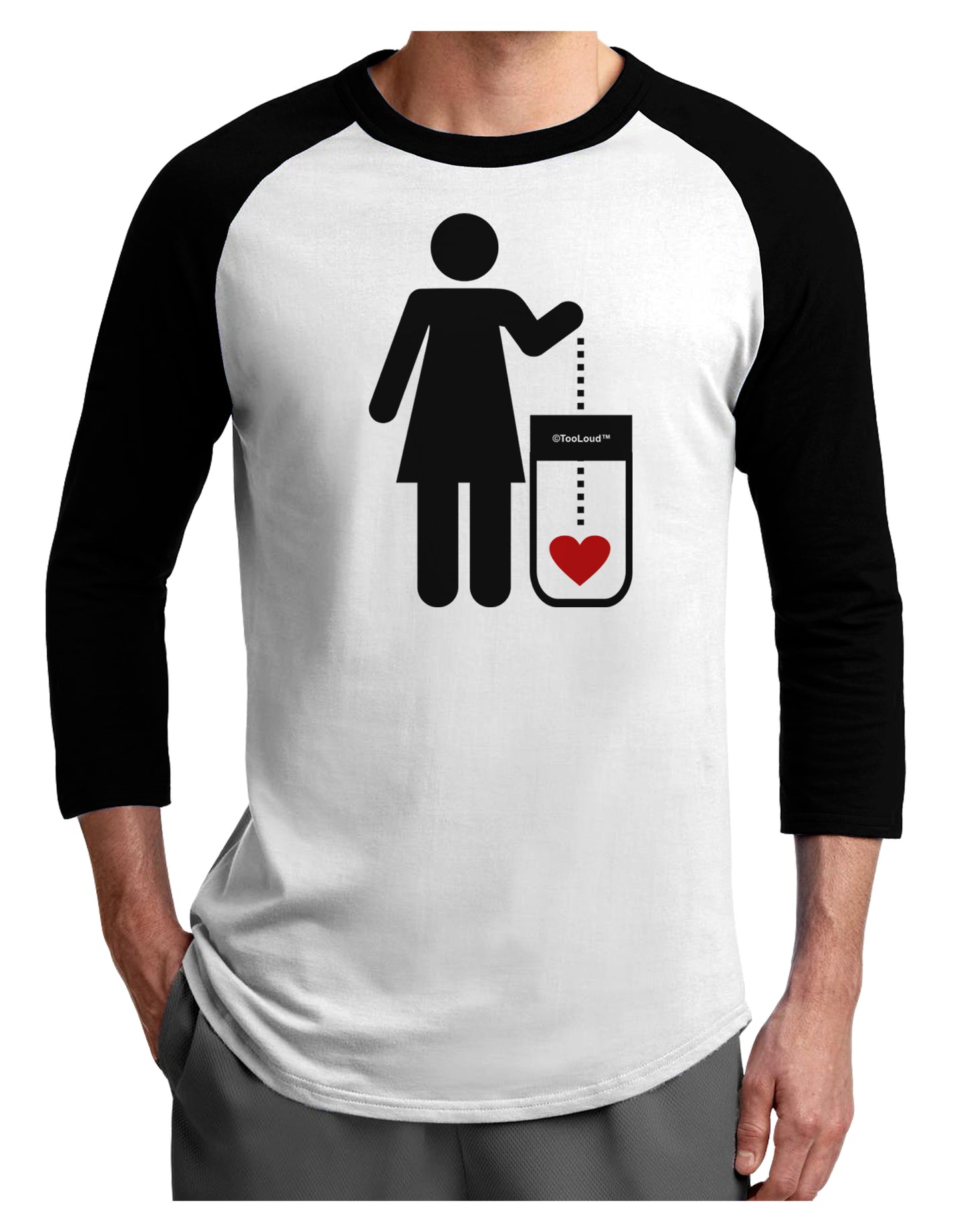 Single and Happy - Single Woman Adult Raglan Shirt by TooLoud-TooLoud-White-Black-X-Small-Davson Sales