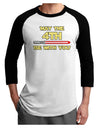 4th Be With You Beam Sword Adult Raglan Shirt-Raglan Shirt-TooLoud-White-Black-X-Small-Davson Sales
