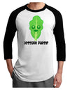 Cute Lettuce - Lettuce Party Adult Raglan Shirt by TooLoud-TooLoud-White-Black-X-Small-Davson Sales