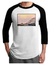 CO Sunset Cliffs Adult Raglan Shirt-Raglan Shirt-TooLoud-White-Black-X-Small-Davson Sales