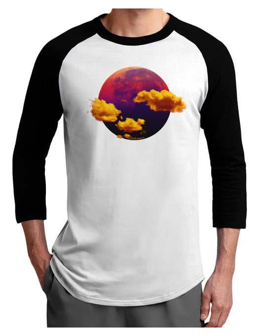 Moon Dream Venus Adult Raglan Shirt-Raglan Shirt-TooLoud-White-Black-X-Small-Davson Sales