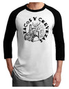 Tacos Y Cervezas Adult Raglan Shirt-Mens T-Shirt-TooLoud-White-Black-X-Small-Davson Sales