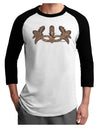 Earth Masquerade Mask Adult Raglan Shirt by TooLoud-TooLoud-White-Black-X-Small-Davson Sales