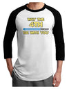 4th Be With You Beam Sword 2 Adult Raglan Shirt-Raglan Shirt-TooLoud-White-Black-X-Small-Davson Sales