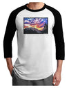 Colorado Rainbow Sunset Adult Raglan Shirt-Raglan Shirt-TooLoud-White-Black-X-Small-Davson Sales