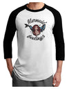 TooLoud Mermaid Feelings Adult Raglan Shirt-Mens-Tshirts-TooLoud-White-Black-X-Small-Davson Sales