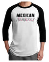 Mexican Princess - Cinco de Mayo Adult Raglan Shirt by TooLoud-TooLoud-White-Black-X-Small-Davson Sales