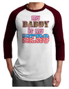 My Daddy is My Hero - Armed Forces - Pink Adult Raglan Shirt by TooLoud-TooLoud-White-Cardinal-X-Small-Davson Sales