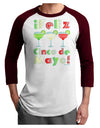 Margaritas - Mexican Flag Colors - Feliz Cinco de Mayo Adult Raglan Shirt by TooLoud-TooLoud-White-Cardinal-X-Small-Davson Sales