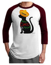 Happy Cinco de Meow - Cinco de Mayo Cat Adult Raglan Shirt by TooLoud-TooLoud-White-Cardinal-X-Small-Davson Sales