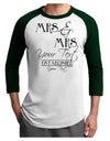 Personalized Mrs and Mrs Lesbian Wedding - Name- Established -Date- Design Adult Raglan Shirt-TooLoud-White-Forest-X-Small-Davson Sales
