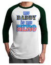 My Daddy is My Hero - Armed Forces - Blue Adult Raglan Shirt by TooLoud-TooLoud-White-Forest-X-Small-Davson Sales