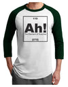 Ah the Element of Surprise Funny Science Adult Raglan Shirt by TooLoud-TooLoud-White-Forest-X-Small-Davson Sales