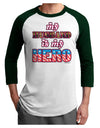 My Husband is My Hero - Armed Forces Adult Raglan Shirt by TooLoud