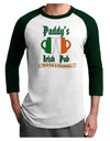 Paddy's Irish Pub Adult Raglan Shirt by TooLoud-Clothing-TooLoud-White-Forest-X-Small-Davson Sales