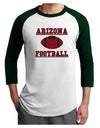 Arizona Football Adult Raglan Shirt by TooLoud-TooLoud-White-Forest-X-Small-Davson Sales