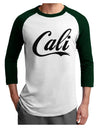 California Republic Design - Cali Adult Raglan Shirt by TooLoud-TooLoud-White-Forest-X-Small-Davson Sales