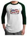 Labor Day - Celebrate Adult Raglan Shirt-Raglan Shirt-TooLoud-White-Forest-X-Small-Davson Sales