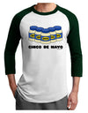 Cinco de Mayo - 5 Mayo Jars Adult Raglan Shirt by TooLoud-TooLoud-White-Forest-X-Small-Davson Sales