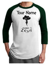 Personalized Cabin 1 Zeus Adult Raglan Shirt by-Raglan Shirt-TooLoud-White-Forest-X-Small-Davson Sales