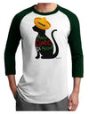 Happy Cinco de Meow - Cinco de Mayo Cat Adult Raglan Shirt by TooLoud-TooLoud-White-Forest-X-Small-Davson Sales