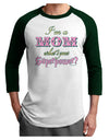 I'm a Mom - What's Your Superpower - Pink Adult Raglan Shirt by TooLoud-Hats-TooLoud-White-Forest-X-Small-Davson Sales