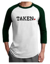 Taken Adult Raglan Shirt by-Raglan Shirt-TooLoud-White-Forest-X-Small-Davson Sales