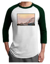 CO Sunset Cliffs Adult Raglan Shirt-Raglan Shirt-TooLoud-White-Forest-X-Small-Davson Sales