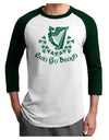 Erin Go Bragh Ireland Forever Adult Raglan Shirt-Raglan Shirt-TooLoud-White-Forest-X-Small-Davson Sales