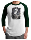 Charles Darwin In Space Adult Raglan Shirt by TooLoud-TooLoud-White-Forest-X-Small-Davson Sales