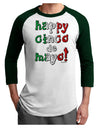 Happy Cinco de Mayo - Cactus Design Adult Raglan Shirt by TooLoud-TooLoud-White-Forest-X-Small-Davson Sales