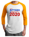 Pete Buttigieg 2020 President Adult Raglan Shirt by TooLoud-TooLoud-White-Gold-X-Small-Davson Sales