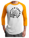 Tacos Y Cervezas Adult Raglan Shirt-Mens T-Shirt-TooLoud-White-Gold-X-Small-Davson Sales