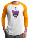 Evil Kitty Adult Raglan Shirt