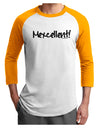 Mexcellent - Cinco De Mayo Adult Raglan Shirt-TooLoud-White-Gold-X-Small-Davson Sales