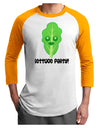 Cute Lettuce - Lettuce Party Adult Raglan Shirt by TooLoud-TooLoud-White-Gold-X-Small-Davson Sales