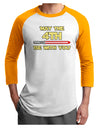 4th Be With You Beam Sword Adult Raglan Shirt-Raglan Shirt-TooLoud-White-Gold-X-Small-Davson Sales